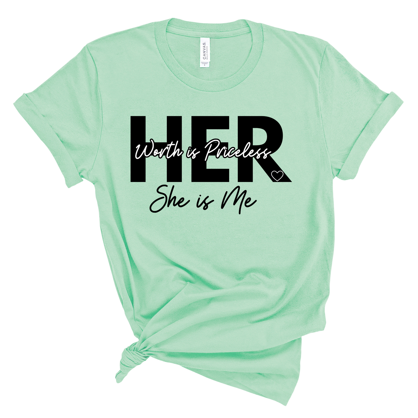 Her Worth is Priceless - Black Pretty Blank Design, LLC