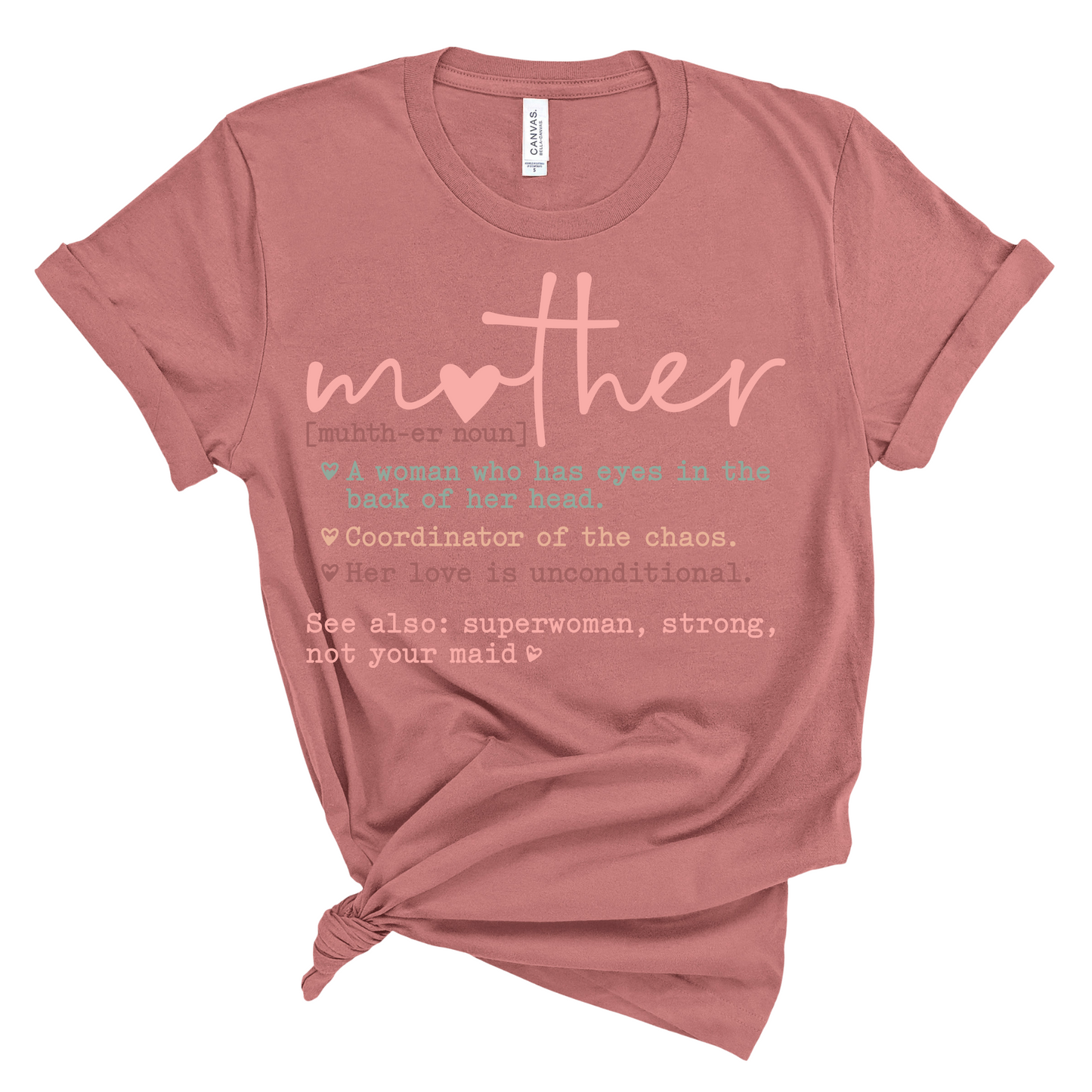 Definition of Mother T-shirt Pretty Blank Design, LLC