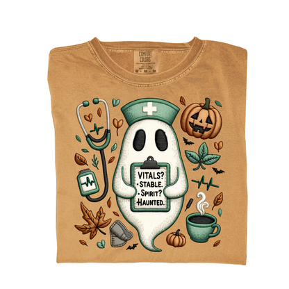 Spooky & Cute Nurse Halloween Shirt Pretty Blank Design, LLC