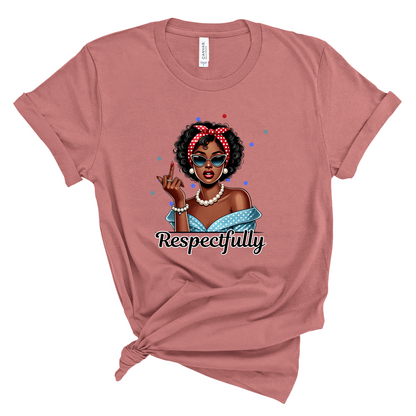Respectfully- Blue Pretty Blank Design, LLC