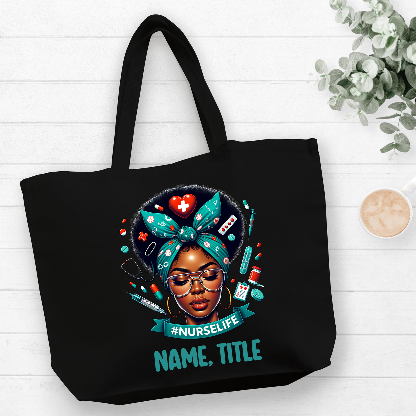 Nurse Life Tote-bag Pretty Blank Design