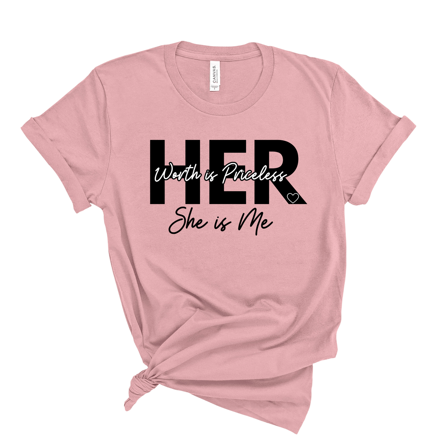 Her Worth is Priceless - Black Pretty Blank Design, LLC