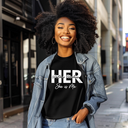 Her Worth is Priceless - White Pretty Blank Design, LLC