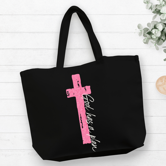 God Has A Plan Bag Pretty Blank Design, LLC