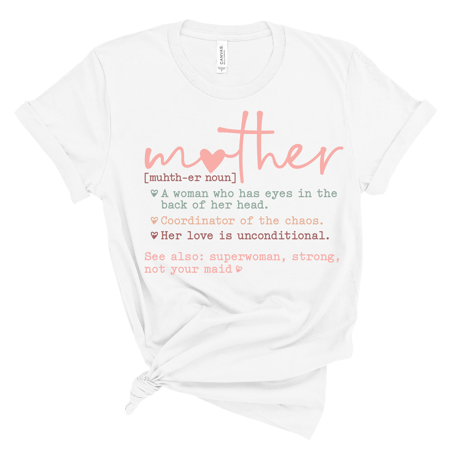 Definition of Mother T-shirt Pretty Blank Design, LLC
