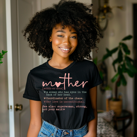 Definition of Mother T-shirt Pretty Blank Design, LLC