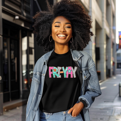 Fri-Yay T-Shirt Pretty Blank Design, LLC