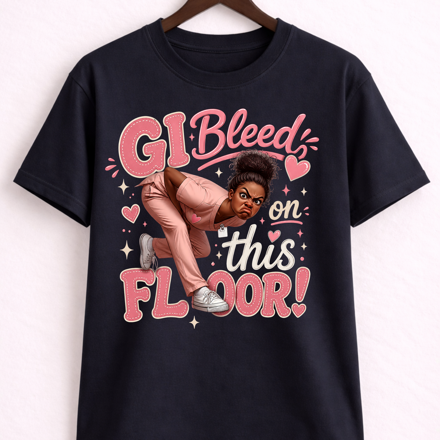 GI Bleed On This Floor! Nurse Humor Tee