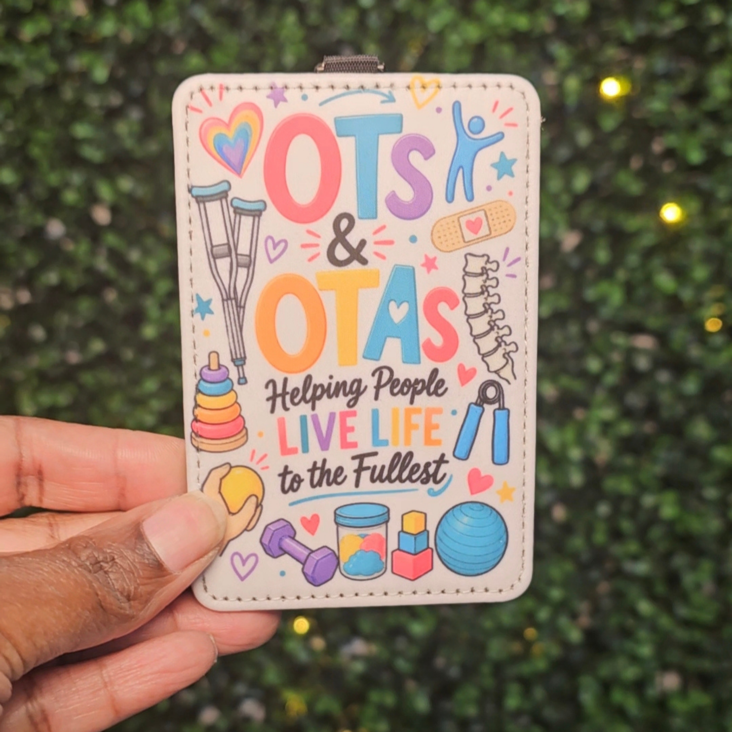 OT & OTA Badge Holder