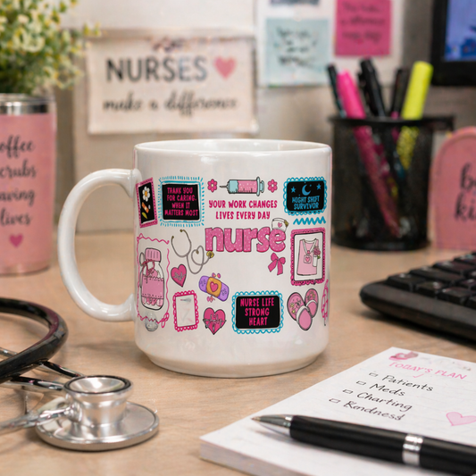 Cute Nurse Coffee Mug