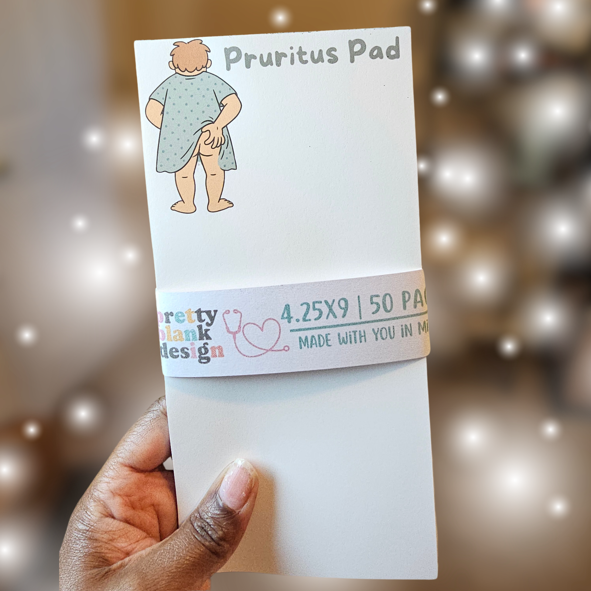 Pruritus Pad Pretty Blank Design, LLC