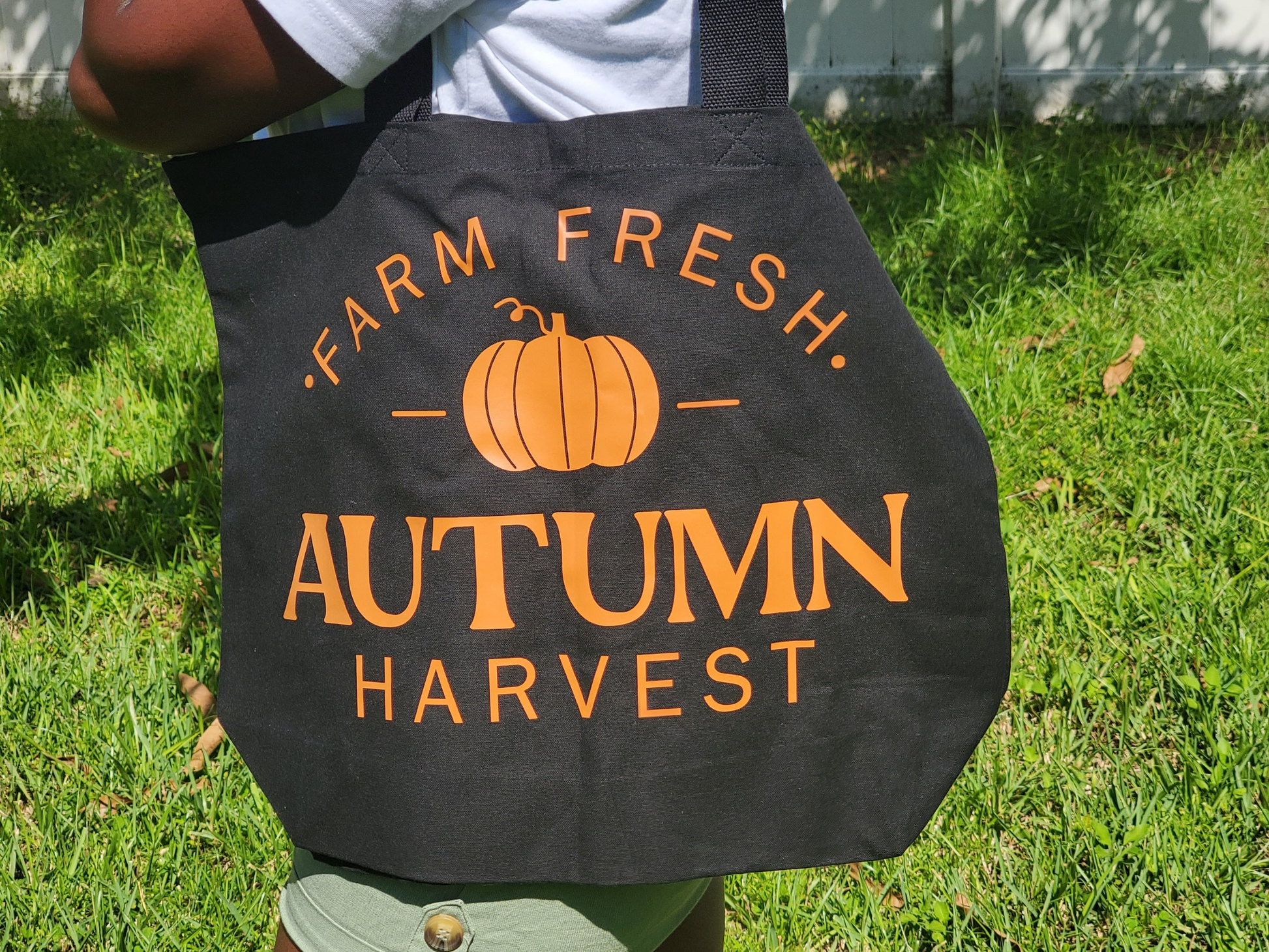 Autumn Harvest Bag Pretty Blank Design