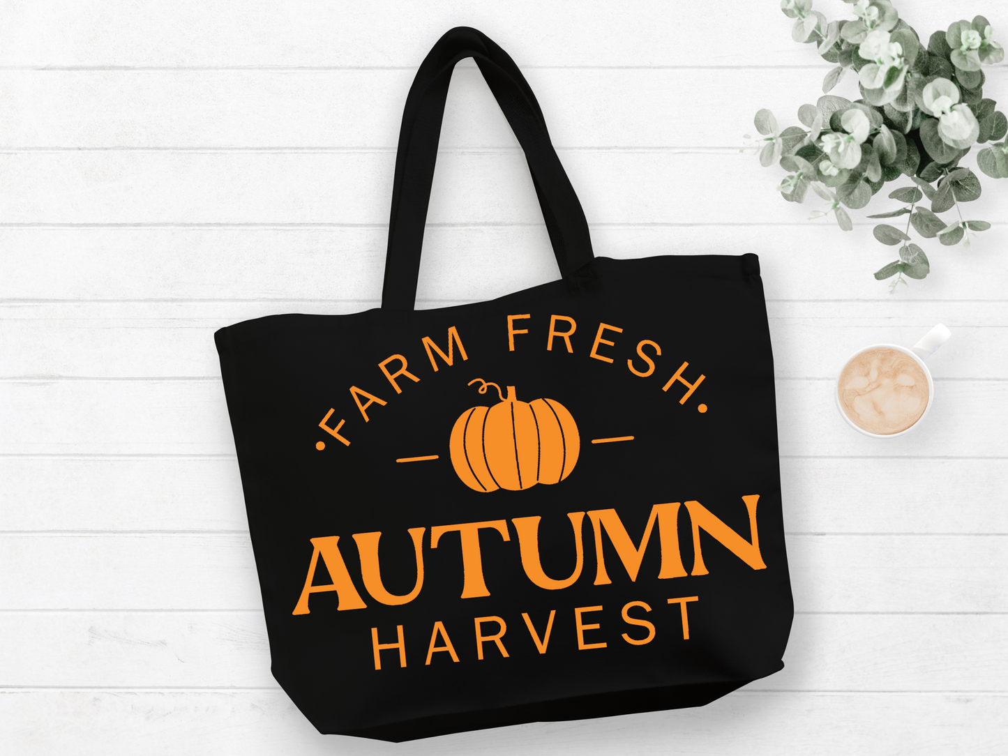 Autumn Harvest Bag Pretty Blank Design