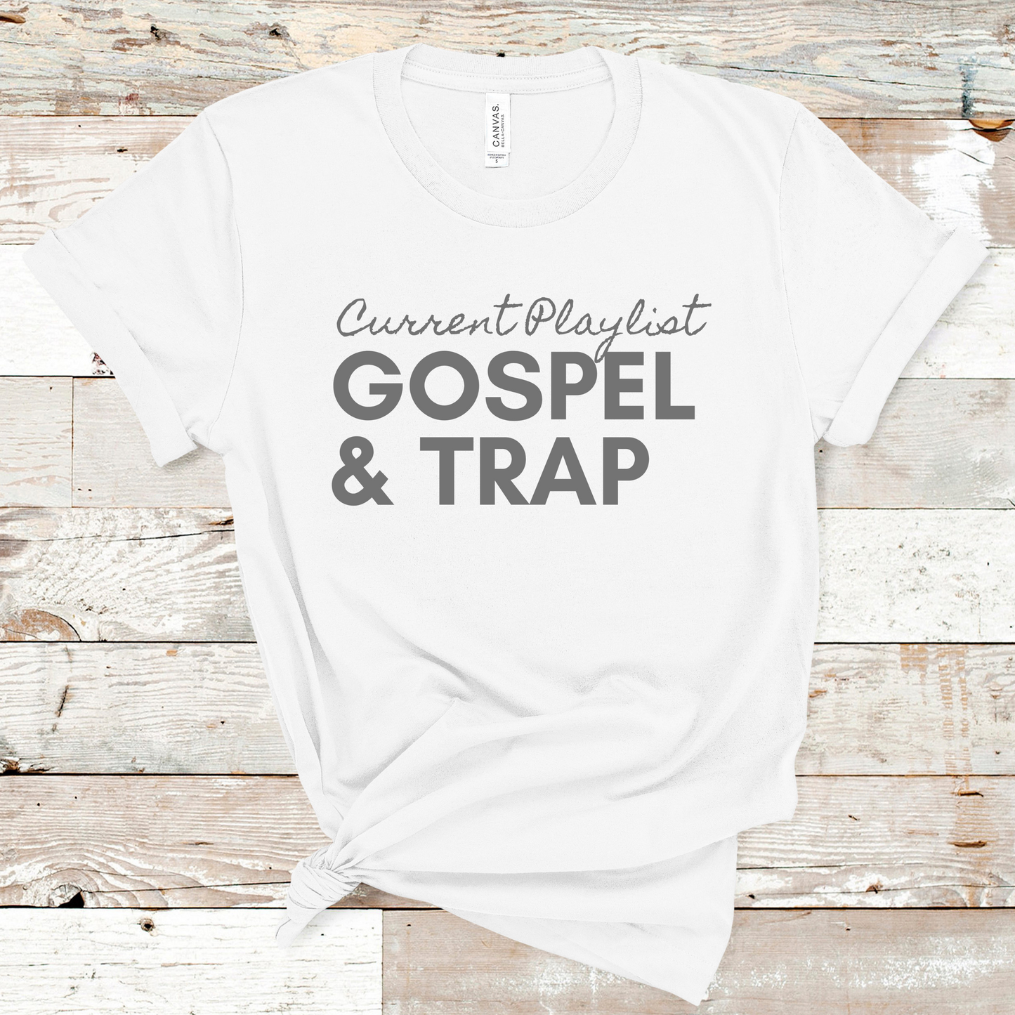 Current Playlist: Gospel & Trap Pretty Blank Design