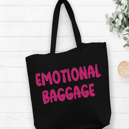 Emotional Baggage Tote Bag Pretty Blank Design, LLC